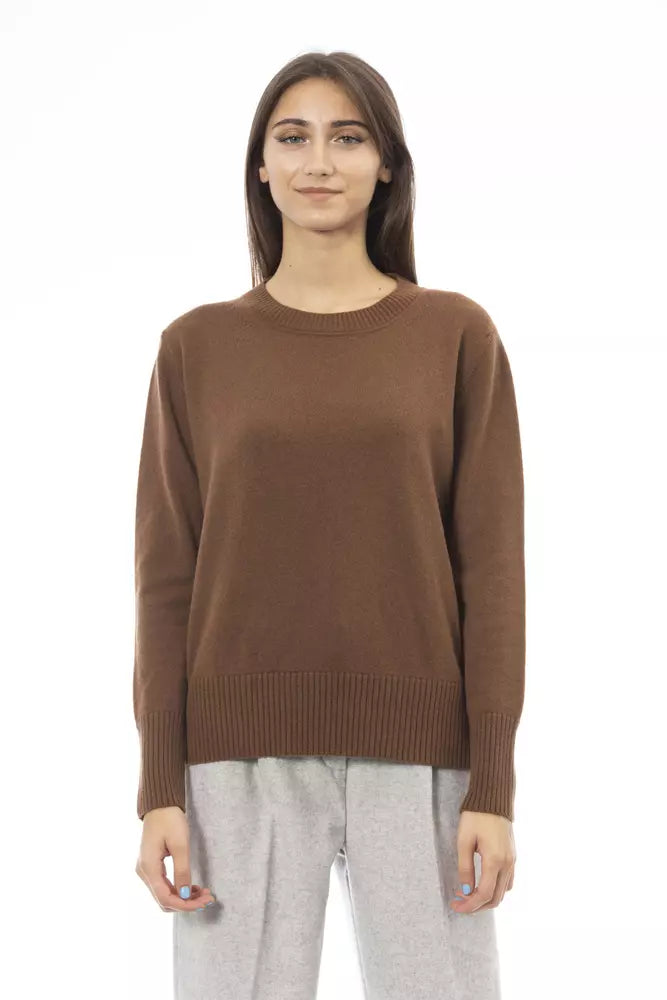 Off-Shoulder Knit TopsAlpha Studio  Cashmere Women's Sweater