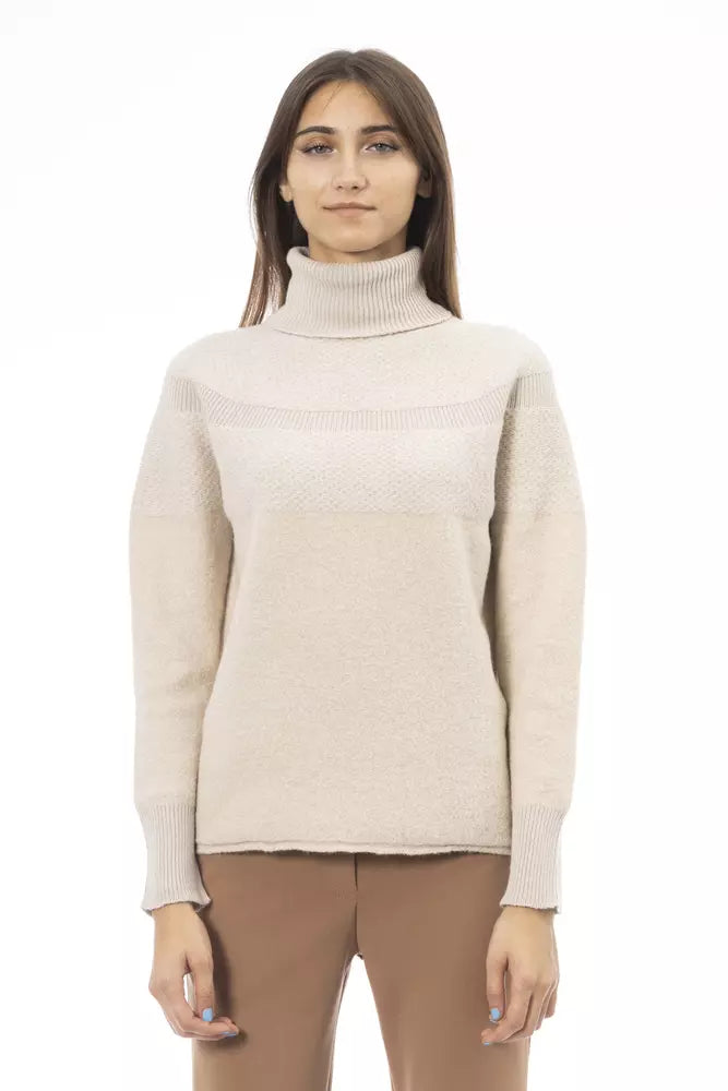 Travel Knit TopsAlpha Studio  Wool Women's Sweater