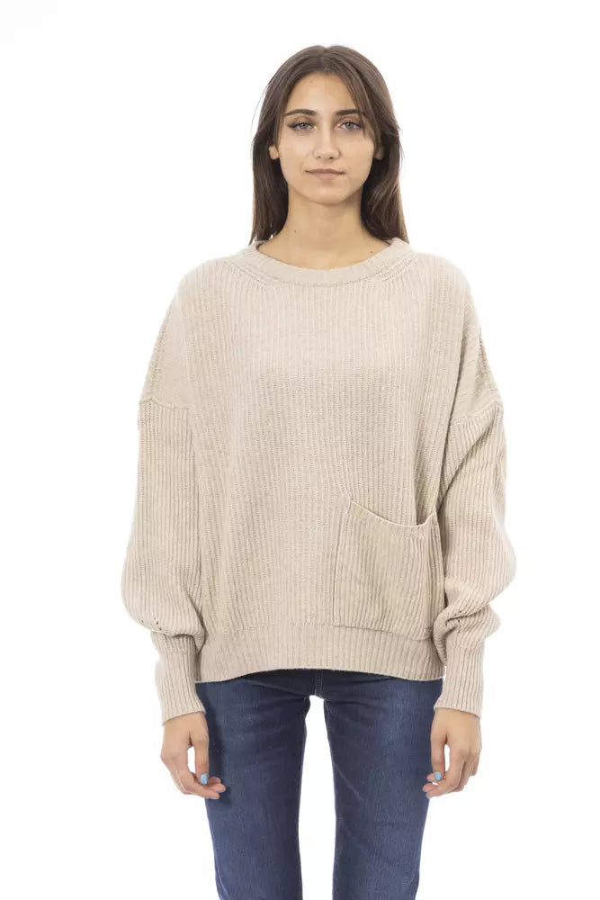 Luxury Knit TopsBaldinini Trend  Wool Women's Sweater