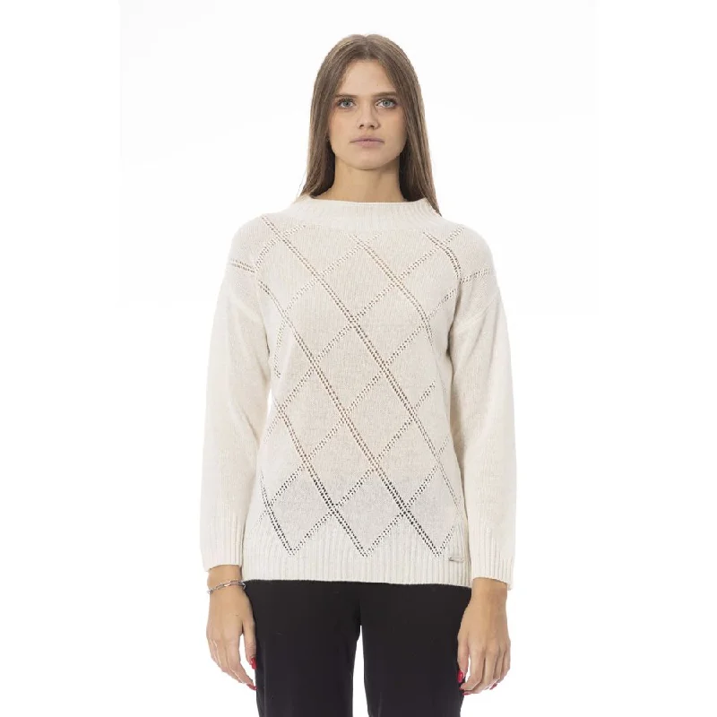 Fleece Knit TopsBaldinini Trend  Wool Women's Sweater