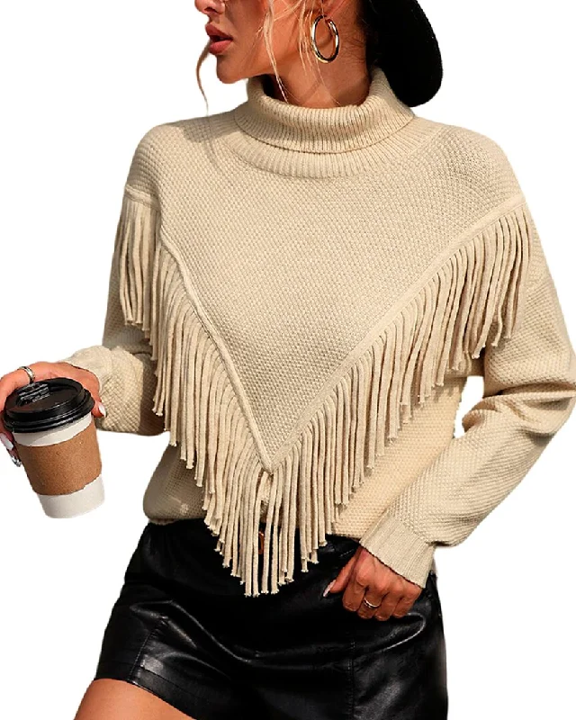 Metallic Knit TopsLuna Tuccini Sweater