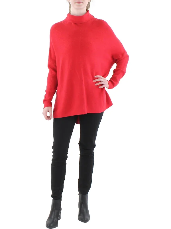 Branded Knit TopsWomens Mock Neck Knit Pullover Sweater