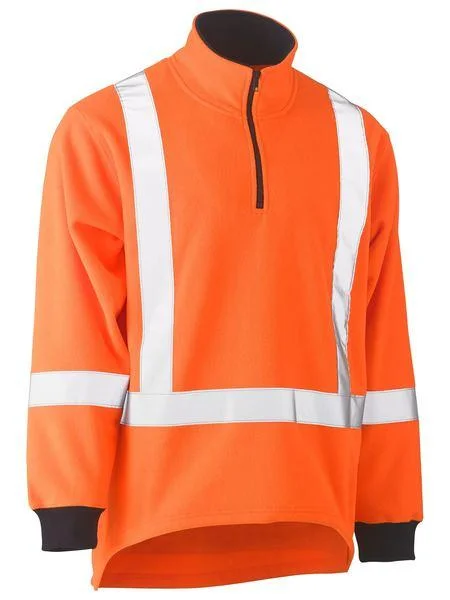 Pocketed JacketsBisley Ttmc-w X Taped Hi Vis Fleece Pullover (BK6249XT)