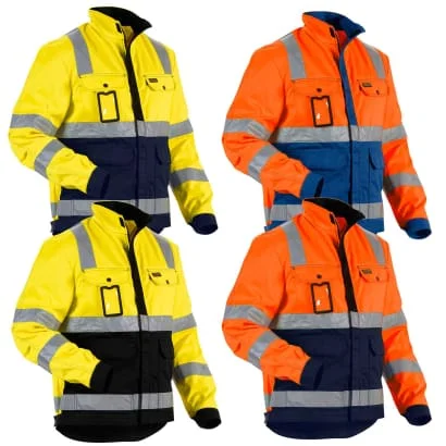 Travel JacketsBlaklader High Visibility Safety Work Jacket with Multiple Pockets - 4023 (non-waterproof)