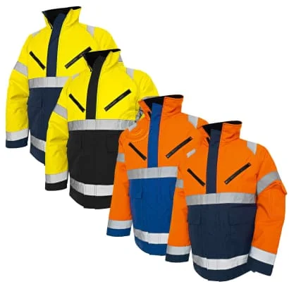 Cashmere JacketsBlaklader High Visibility Winter Quilt Lined Jacket - Wind, Waterproof & Breathable