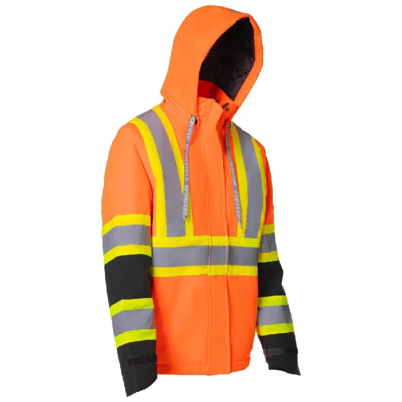 Velvet JacketsForcefield Women's High-Visibility Winter Safety Parka - Orange