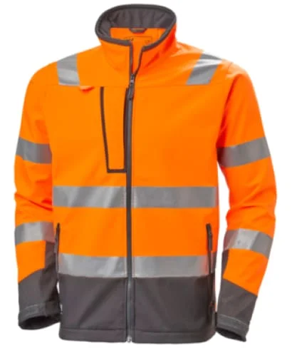 Lace-Up JacketsHelly Hansen Alna 2.0 Hi Vis Softshell Jacket-74095