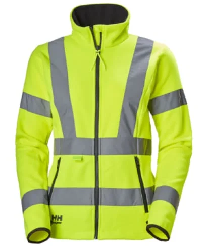 Velvet JacketsHelly Hansen Womens Luna Hi Vis Fleece Jacket-72174