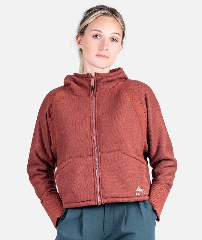 Winter JacketsLongport Zip Up Hoodie - Cinnamon