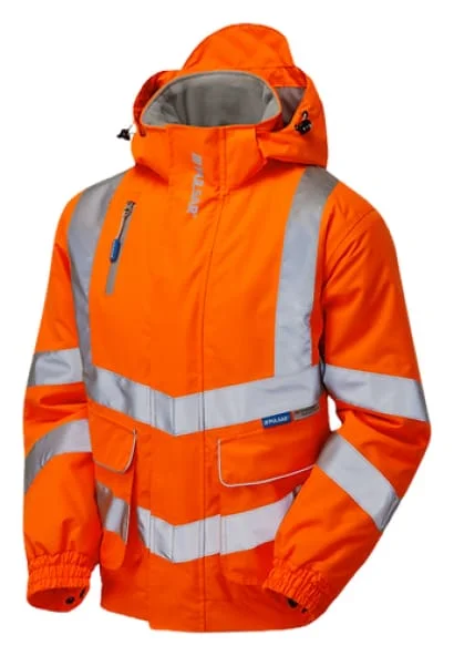 Cycling JacketsPULSAR Rail Spec Mesh Lined Hi Vis Bomber Jacket-PR515