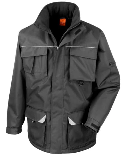 Mesh JacketsResult Workguard Sabre Padded Long Work Coat (Wind & Waterproof) -  R301X