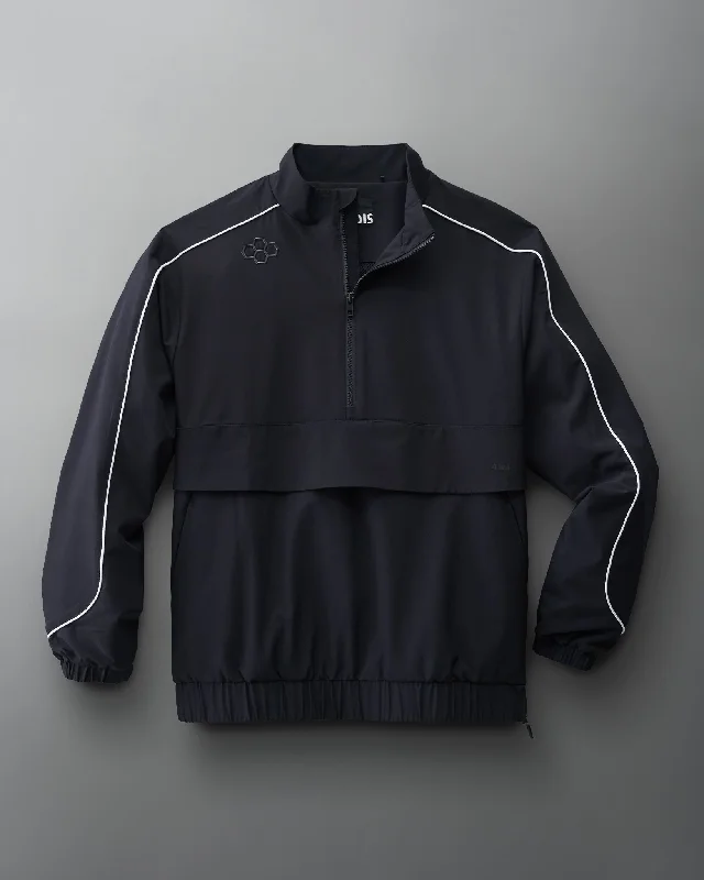 Ski JacketsRUDIS 1/4 Zip Windbreaker - Black