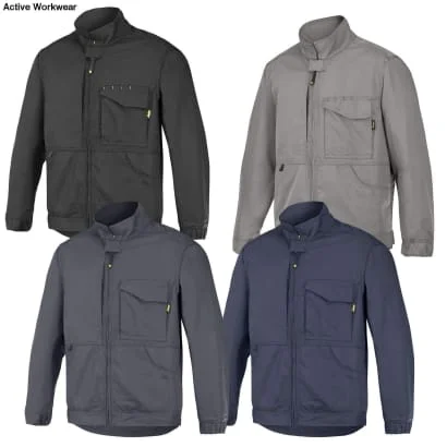 Formal JacketsSnickers Service Line Work Jacket - Stylish Design with Enhanced Mobility - 1673