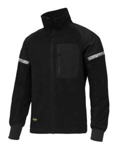 Beaded JacketsSnickers Allround Windproof Fleece Work Jacket with Reinforcements - 8005