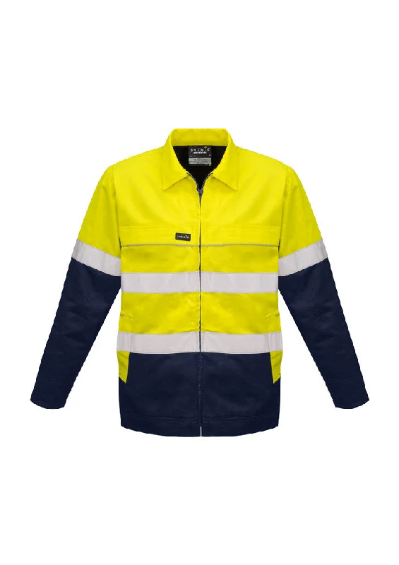 Running JacketsSyzmik Mens Hi Vis Cotton Drill Jacket ZJ590