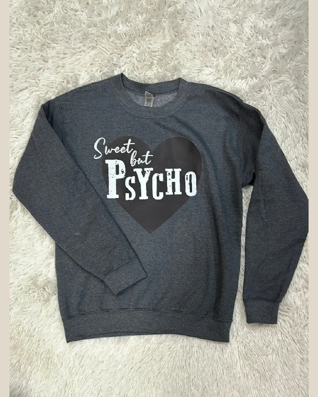 Sheer HoodiesSweet But Psycho Sweatshirt