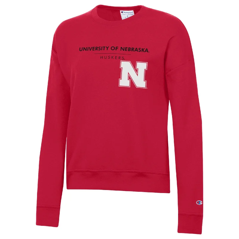 Bamboo Fiber SweatshirtsWomen's Nebraska Huskers Powerblend Fleece Sweatshirt