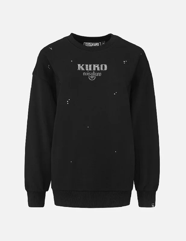 Kangaroo Pocket SweatshirtsCrystal Logo Sweatshirt