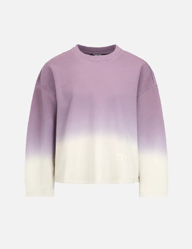 Studded SweatshirtsDip-dyed Oversize Sweatshirt