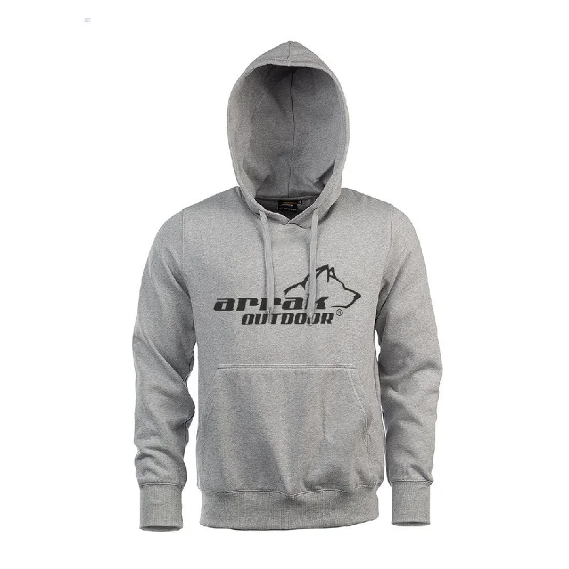 High-Fashion SweatshirtsArrak Outdoor Hood Sweatshirt Pro99 Grey