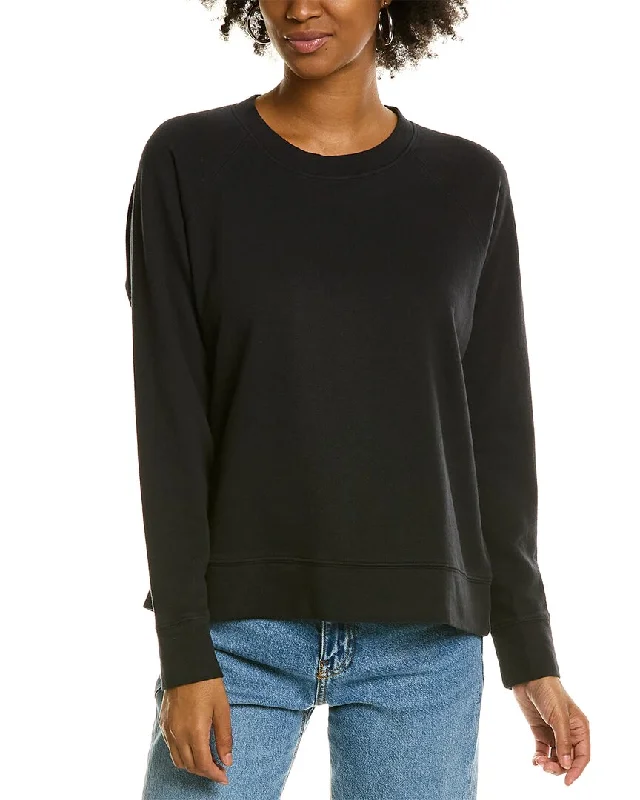 Asymmetrical HoodiesJames Perse French Terry Relaxed Sweatshirt