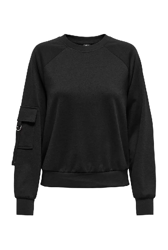 Band Merch SweatshirtsONLY CORINNE LIFE LS ONECK SWEATSHIRT