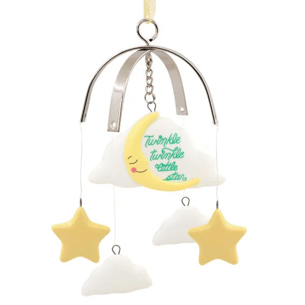 Hallmark Signature Baby Mobile Premium Porcelain Hallmark Ornament