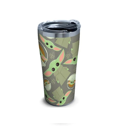 Tervis Star Wars: The Mandalorian™ The Child™ Grogu™ Baby Yoda Pattern Steel Tumbler, 20 oz.