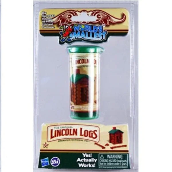 World's Smallest Lincoln Logs