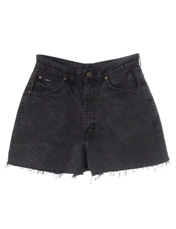 Cotton T-ShirtsLabel Molly Frayed Denim Shorts - W26