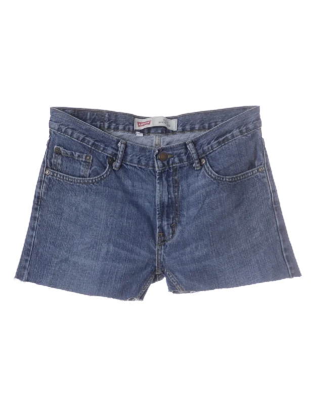 Cultural T-ShirtsLabel Molly Frayed Denim Shorts