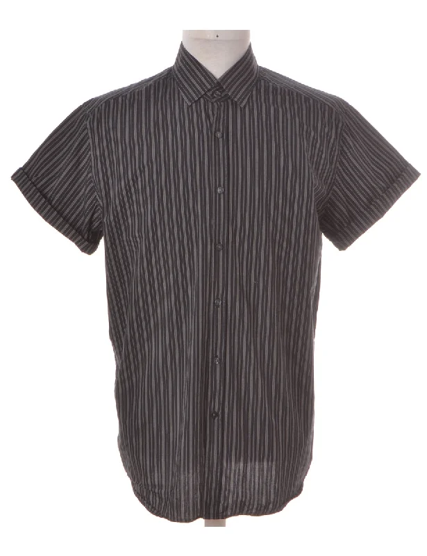 Layered T-ShirtsLabel Scott Roll Sleeve Stripy Shirt