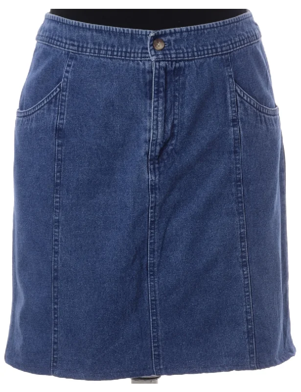 Waterproof T-ShirtsLabel Short Denim Skirt