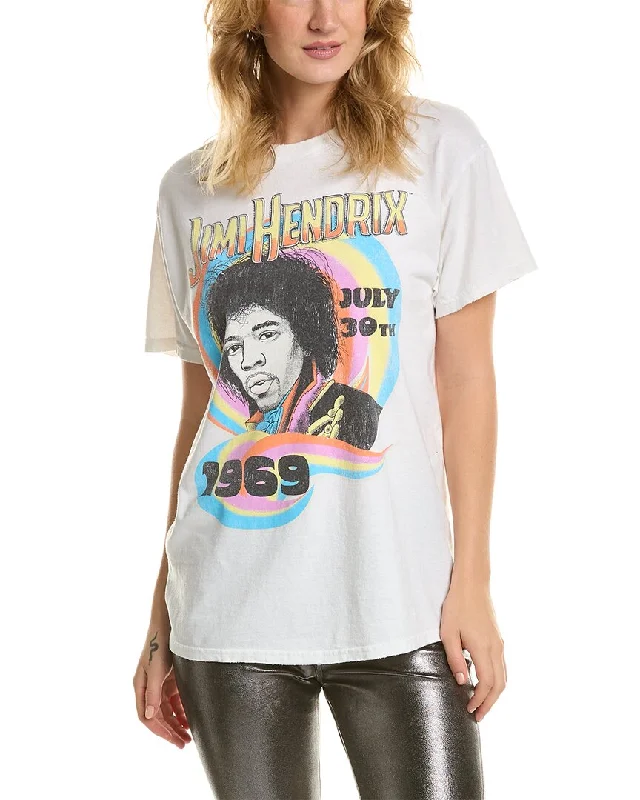 Scoop Neck T-ShirtsDirty Cotton Scoundrels Jimi Hendrix T-Shirt