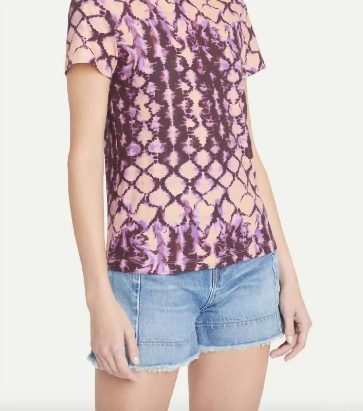 Boat Neck T-ShirtsEstelle T-Shirt In Wisteria