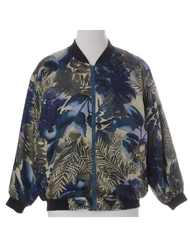 Fleece T-ShirtsLabel Kay Bomber Patterned Jacket