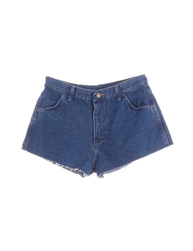 Asymmetrical T-ShirtsLabel Molly Frayed Denim Shorts