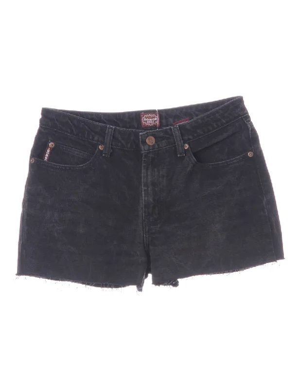 Embellished T-ShirtsLabel Molly Frayed Denim Shorts