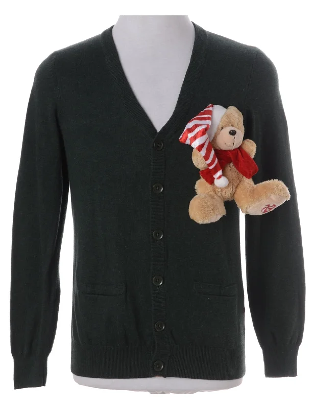 Luxury T-ShirtsLabel Novelty Christmas Cardigan