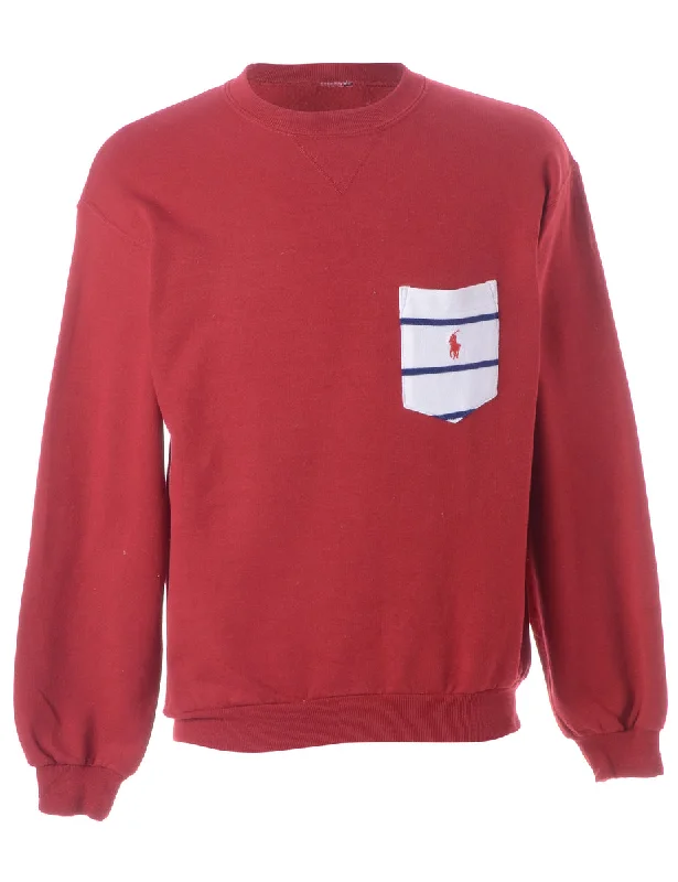 Waterproof T-ShirtsLabel Ralph Pocket Sweatshirt