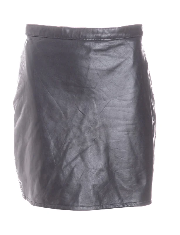 Cotton T-ShirtsLabel Roxy Mini Leather Skirt