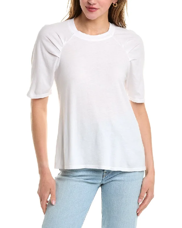 Beaded T-ShirtsSocialite Raglan Pleated T-Shirt