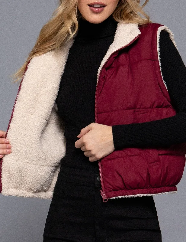 Reversible Sherpa Vest