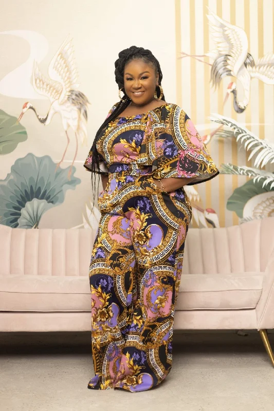 Denise Slay Print Two Piece Set