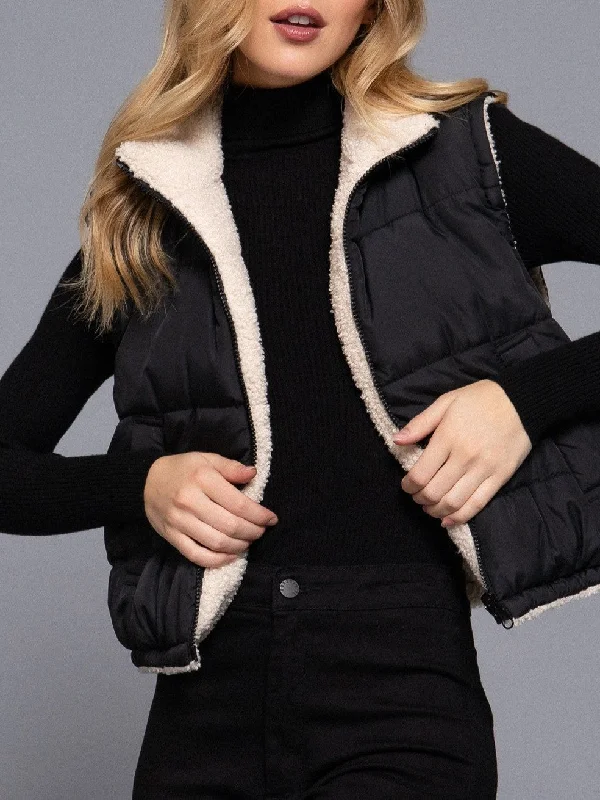 Reversible Sherpa Vest