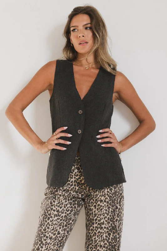 Yara Tweed Vest