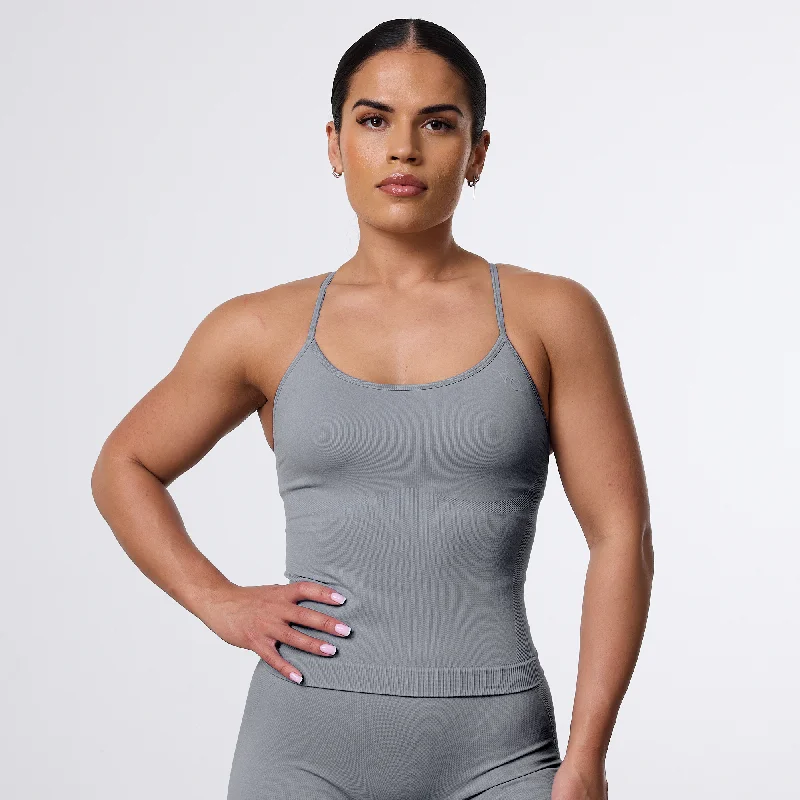 Vanquish Elevate Seamless Smoke Grey 2 in 1 Vest