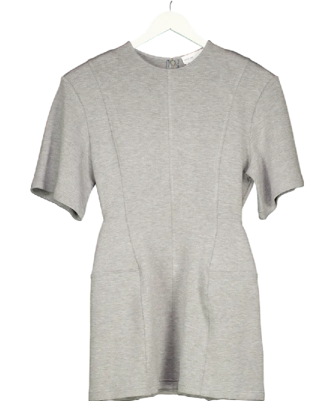 Uniform DressH&M Grey Hourglass T-shirt Dress UK S