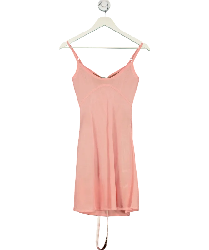 Prom DressHouse of CB Pink Lorenza Sheer Knit Mini Dress UK S