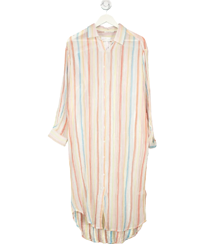 Off-the-shoulder DressMes Demoiselles Multicoloured Puglia Long Dress UK 10